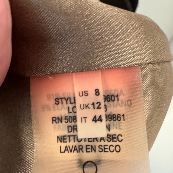 Ellie Tahari Silk Halter Dress - Picture 4 of 5